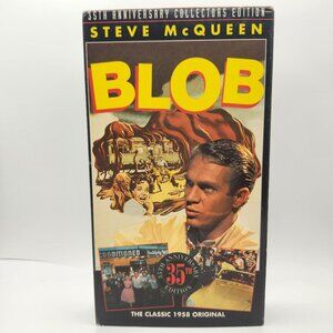 The Blob 1958 35th Anniversary Collectors Edition 1994 VHS Steve McQueen